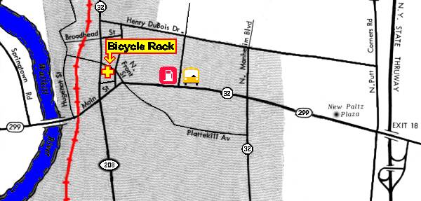 Map of New Paltz